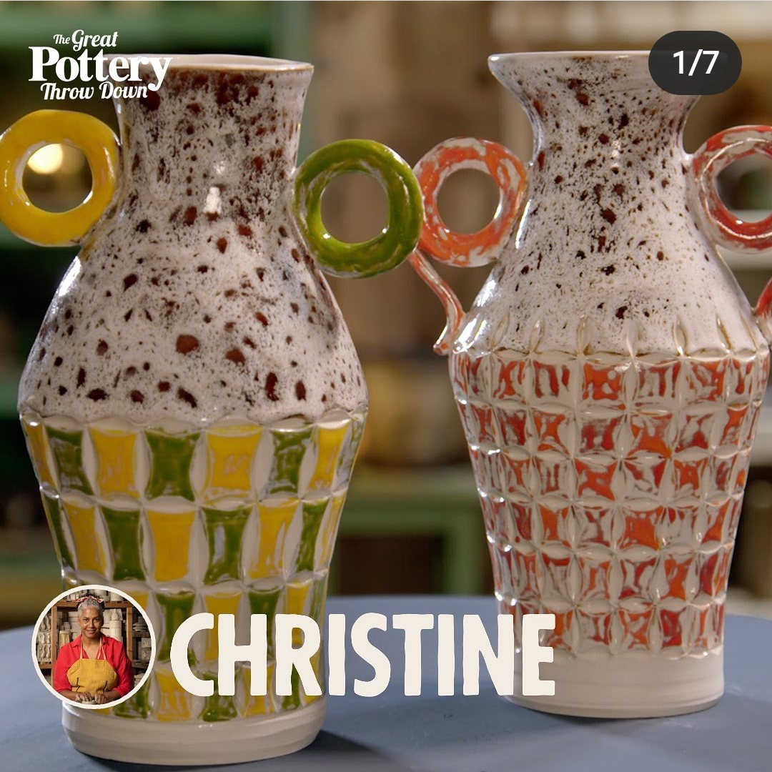 The great pottery throwdown - 60s vases - Christine